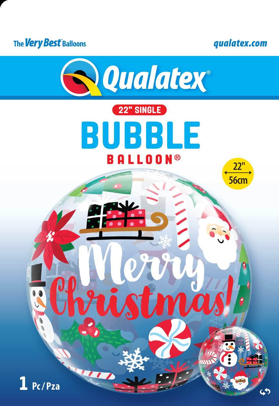 Everything Christmas Bubble Balloon - Eternity Party Express