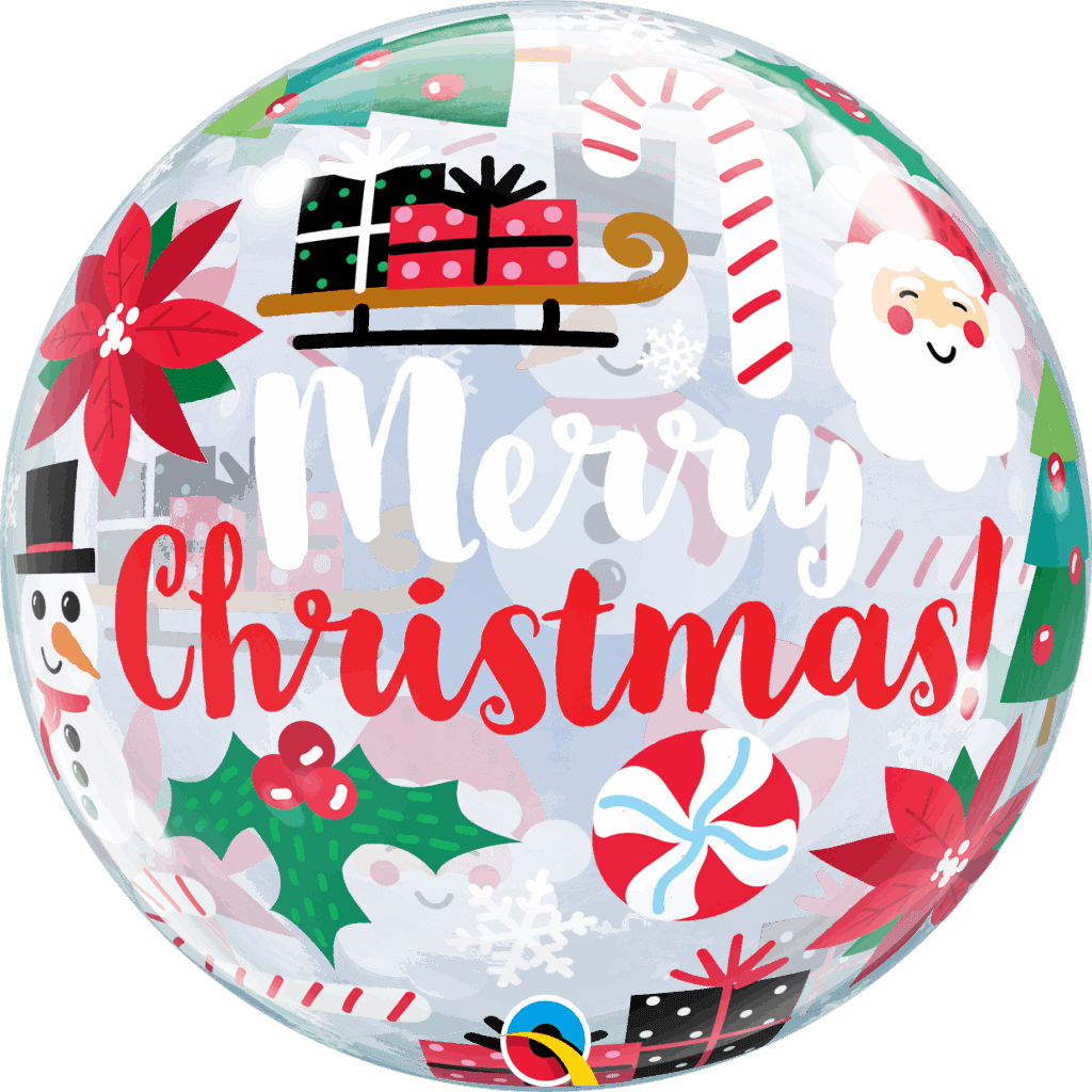 Everything Christmas Bubble Balloon - Eternity Party Express