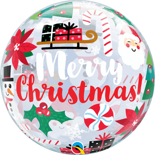Everything Christmas Bubble Balloon - Eternity Party Express