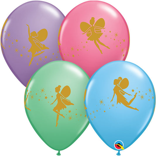 Fairies & Sparkles Latex Balloons 25 Pack