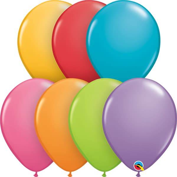 Festive Assorted Latex Balloons 25pk - Eternity Party Express