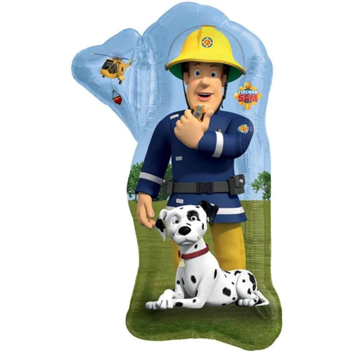 Fireman Sam Shape Balloon - Eternity Party Express