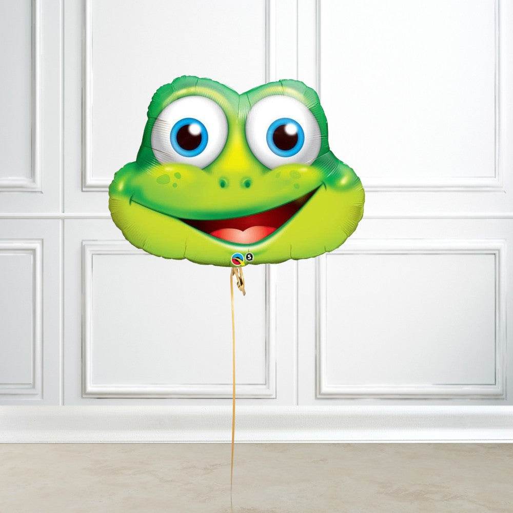 Funny Frog Shaped Foil Balloon - Eternity Party Express