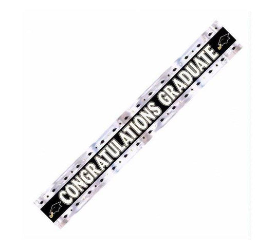 Graduation Foil Banner - Eternity Party Express