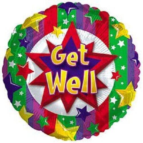 Get Well Foil Balloon - Eternity Party Express