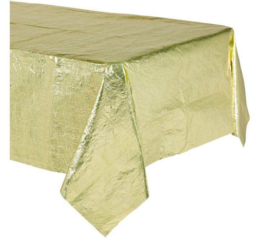 Metallic Gold Tablecover - Eternity Party Express