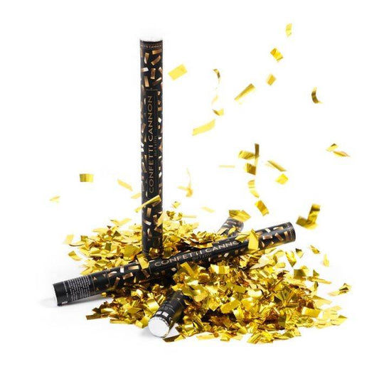 Gold Confetti Cannon - Eternity Party Express