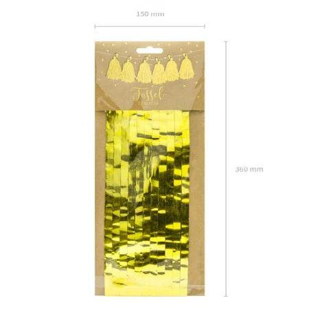 Gold Foil Tassel Garland - Eternity Party Express