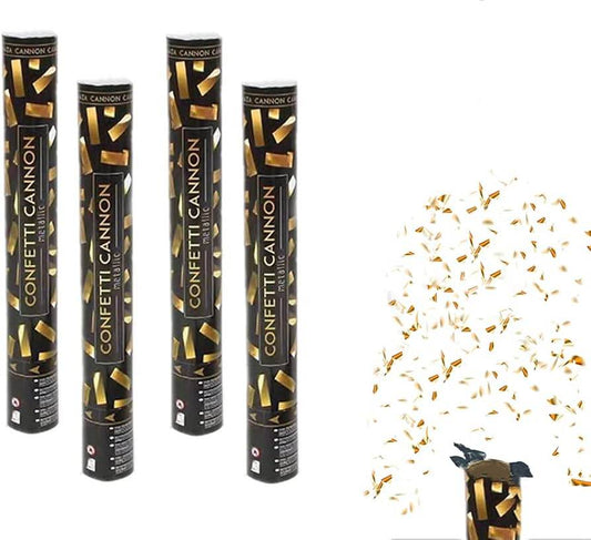 Gold Confetti Cannon - Eternity Party Express