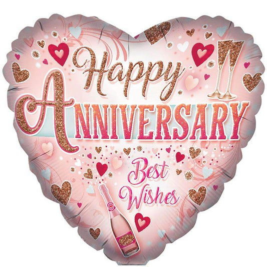 Happy Anniversary Foil Balloon - Eternity Party Express