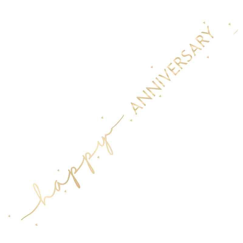 Happy Anniversary Banner - Eternity Party Express