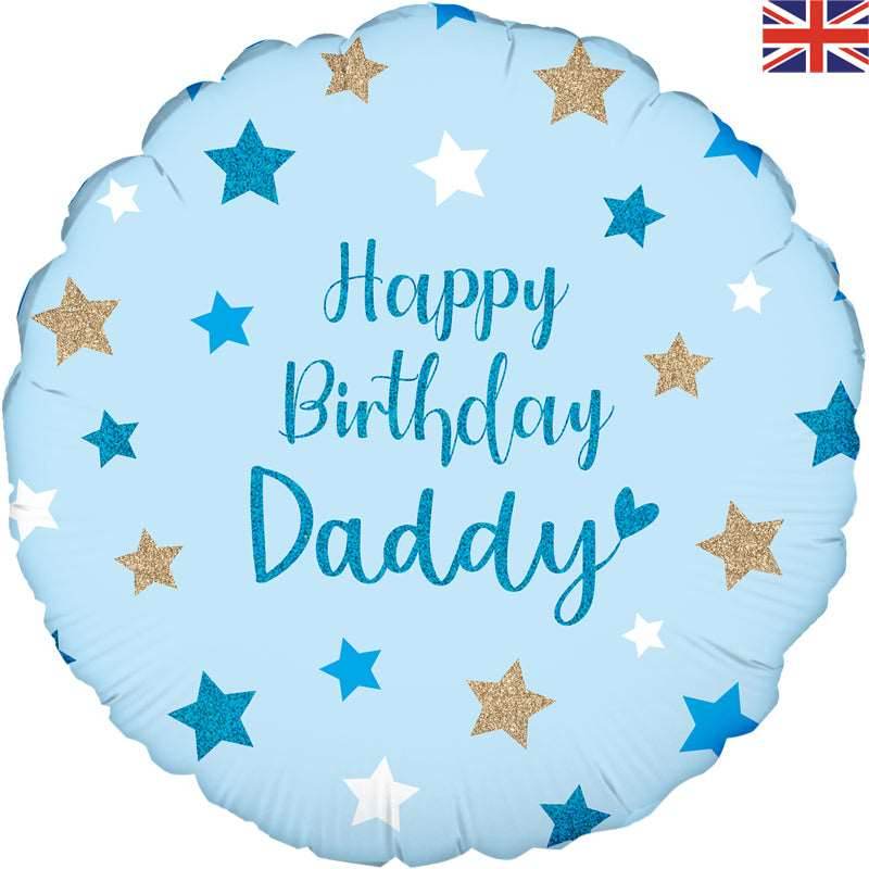Happy Birthday Daddy Foil Balloon - Eternity Party Express