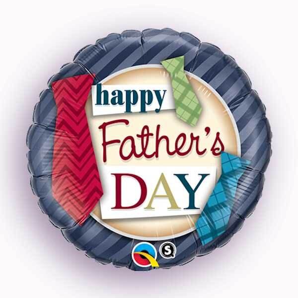 Happy Father's Day Tie Foil Balloon - Eternity Party Express