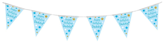Happy Birthday Daddy Bunting - Eternity Party Express