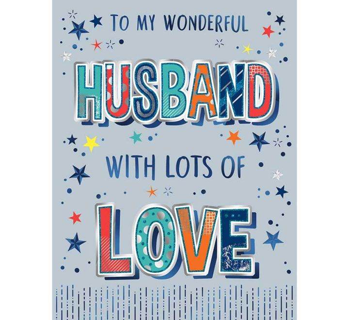 Husband Greeting Card - Eternity Party Express