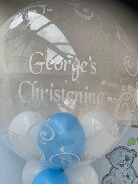 Personalised Christening Balloon - Eternity Party Express