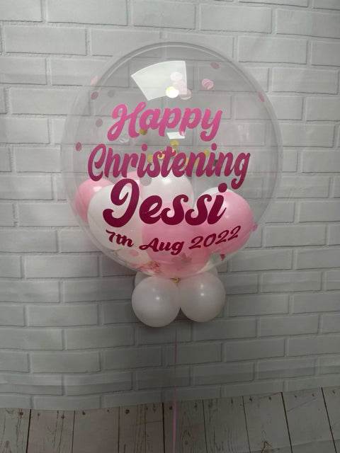 Personalised Christening Balloon - Eternity Party Express