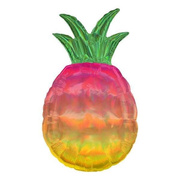 Iridescent Pineapple Super Foil Balloon - Eternity Party Express