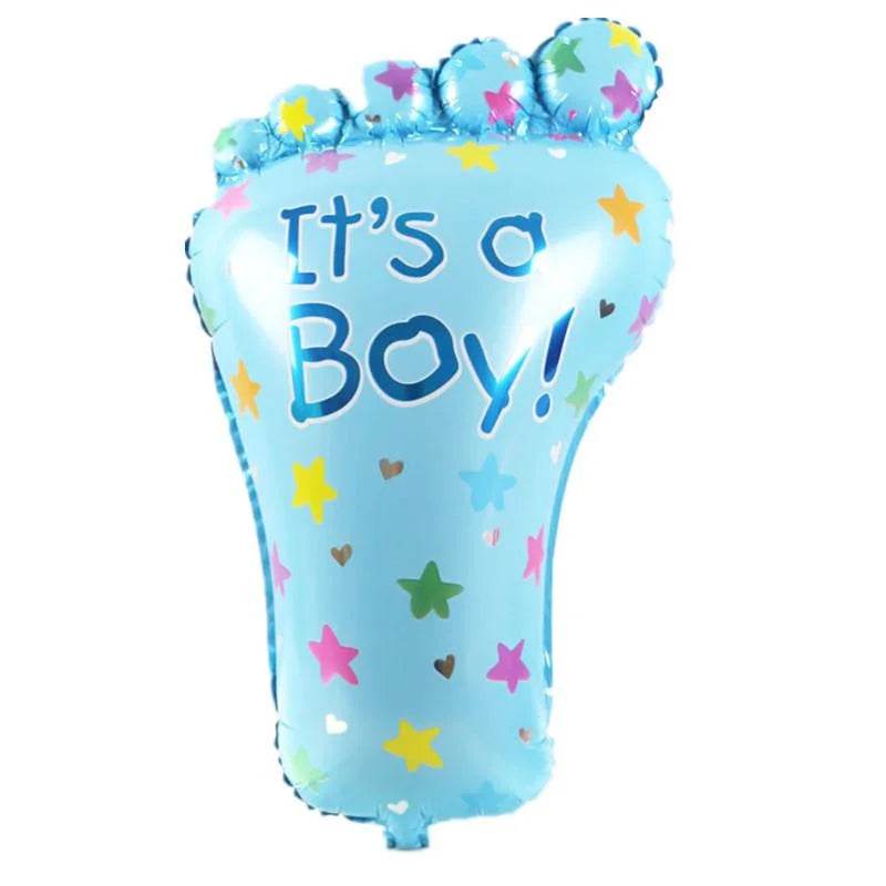 It's a Boy Foot Foil balloon - Eternity Party Express
