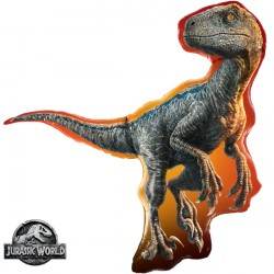 Jurassic World Raptor Super Shape Foil Balloon - Eternity Party Express