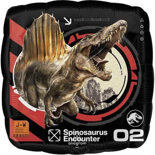 Jurassic World Rebirth Square Foil Balloon - Eternity Party Express