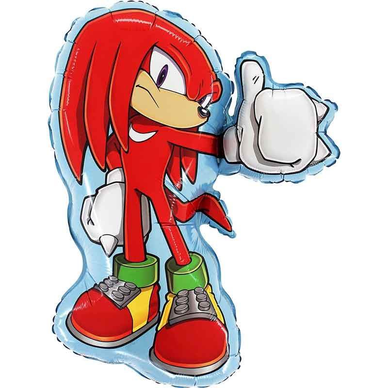 Sonic Knuckles Shape Foil Balloon - Eternity Party Express