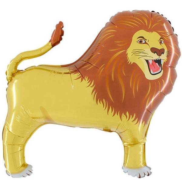 Lion Shaped Foil Balloon - Eternity Party Express
