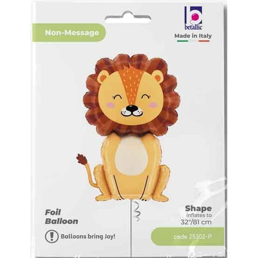 Lion Shaped Foil Balloon - Eternity Party Express
