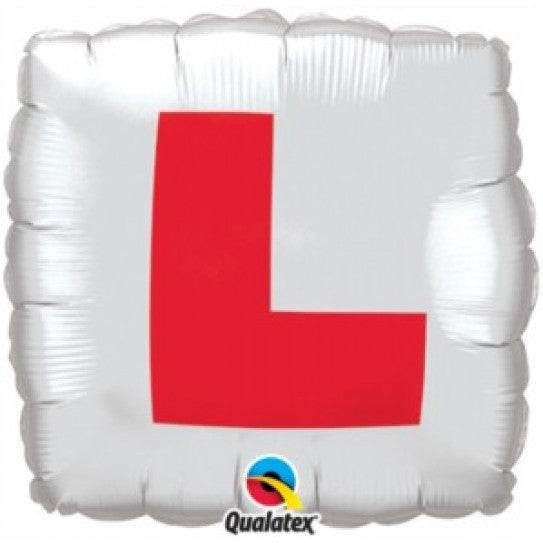 Hen Night L Plate Square Foil Balloon - Eternity Party Express