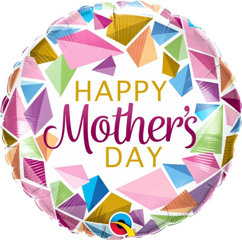 Mothers Day Colourful Gems Foil Balloon - Eternity Party Express
