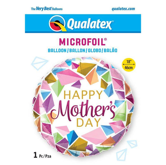 Mothers Day Colourful Gems Foil Balloon - Eternity Party Express