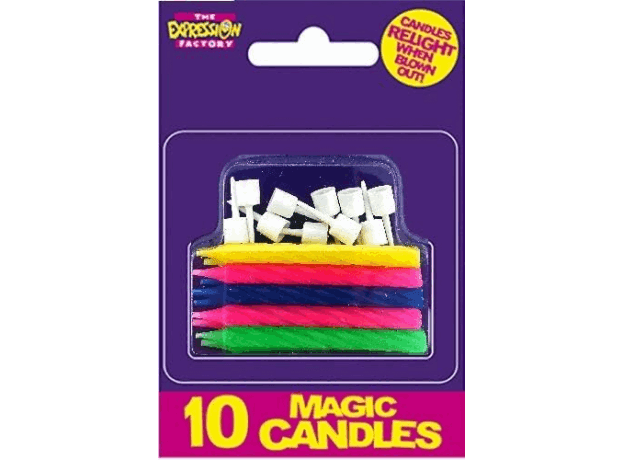 Magic Cake Candles - Eternity Party Express