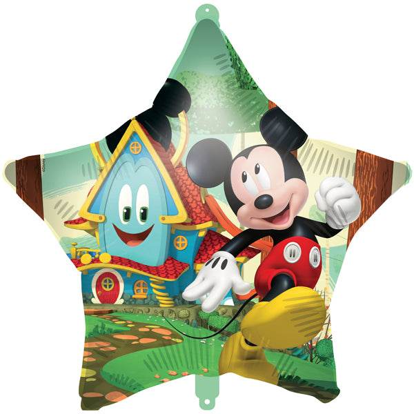 Mickey Mouse Star Foil Balloon - Eternity Party Express