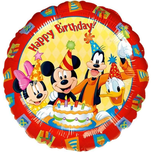 Mickey Mouse & Friends Birthday Foil Balloon - Eternity Party Express