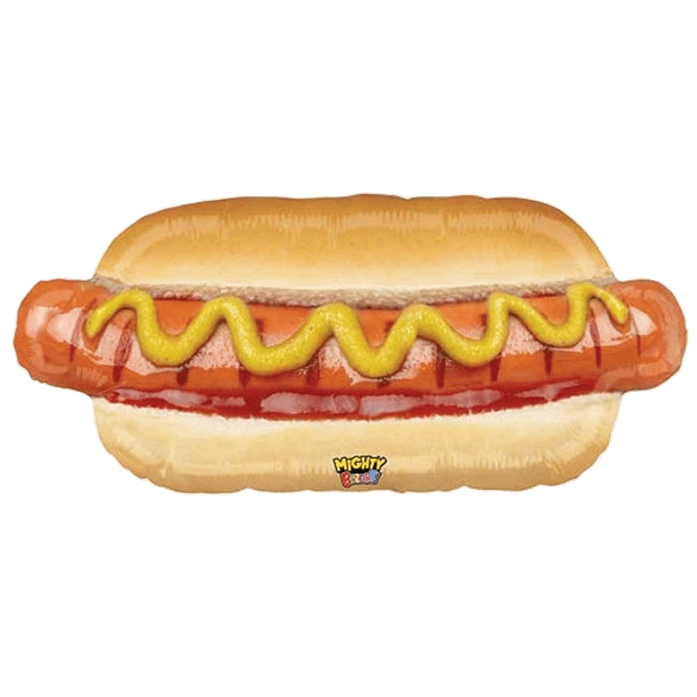 Mighty Hotdog Shape Foil Balloon - Eternity Party Express