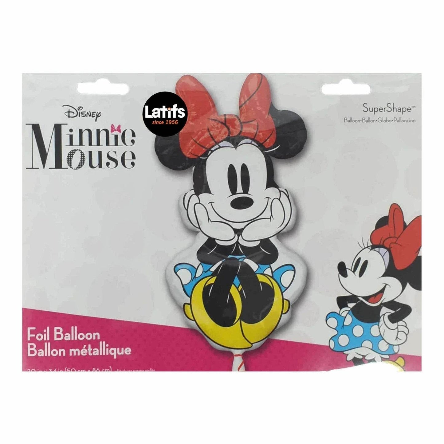 Minnie Mouse Shape Balloon - Eternity Party Express