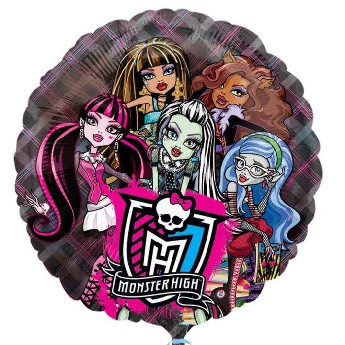 Monster High See Thru Foil Balloon - Eternity Party Express
