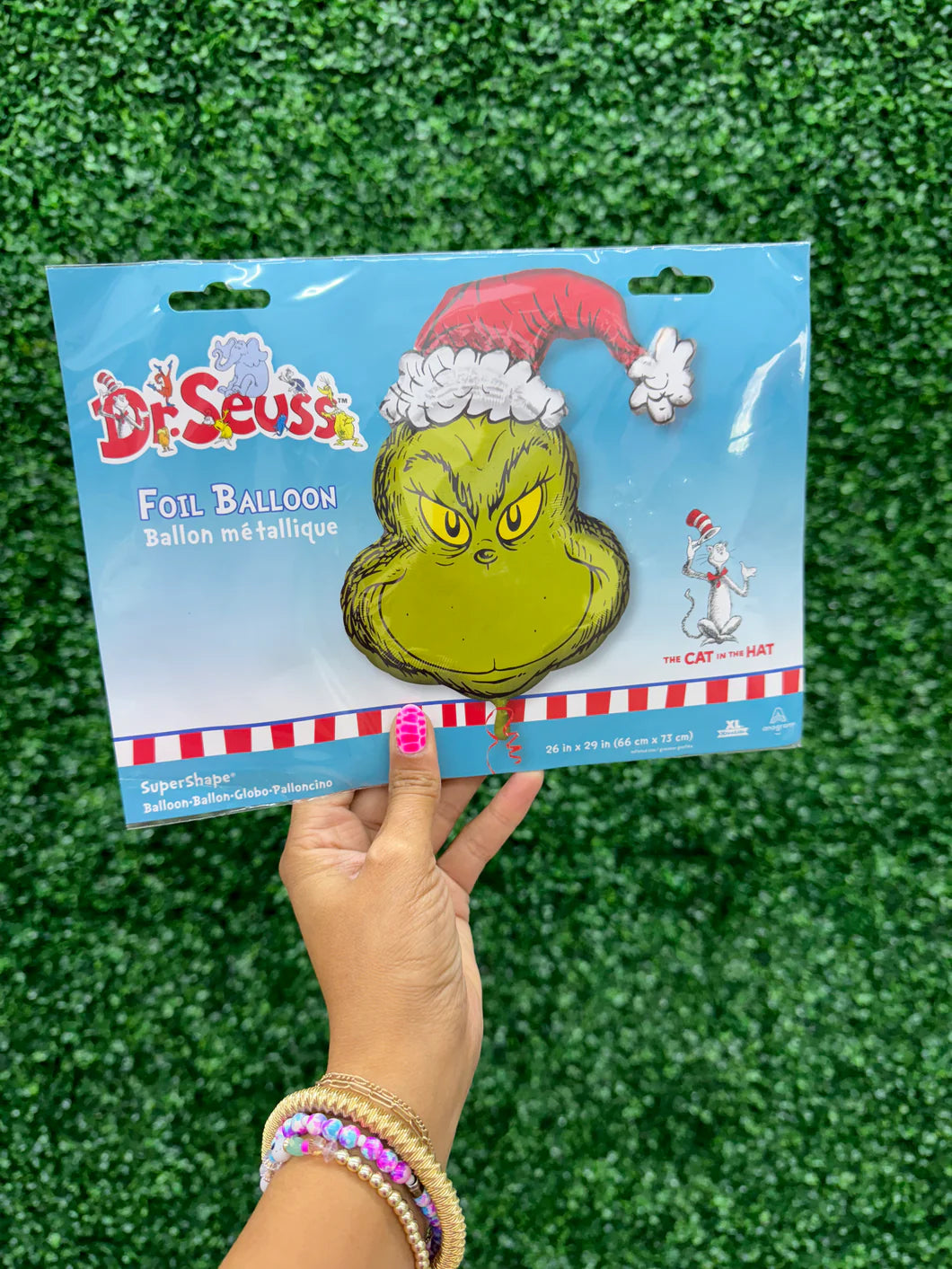 Mr Grinch Supershape Foil Balloon
