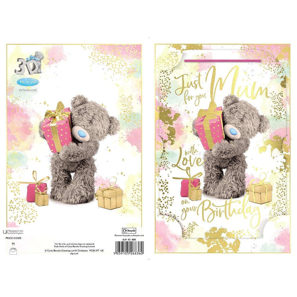 Just For You Mum Greeting Card