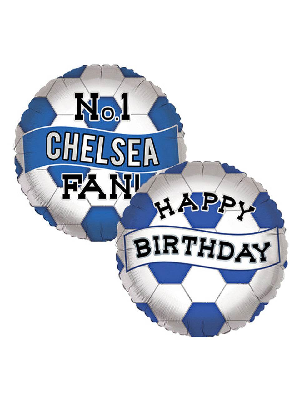 No.1 Football Fan Chelsea Foil Balloon - Eternity Party Express