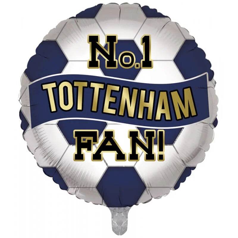 No.1 Football Fan Tottenham Foil Balloon - Eternity Party Express