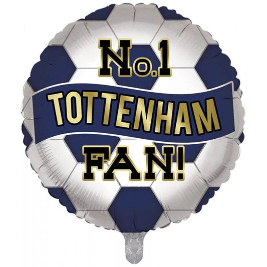 No.1 Football Fan Tottenham Foil Balloon - Eternity Party Express