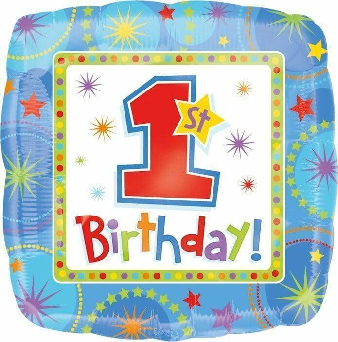 OneDerful 1st Birthday Boy Foil Balloon - Eternity Party Express