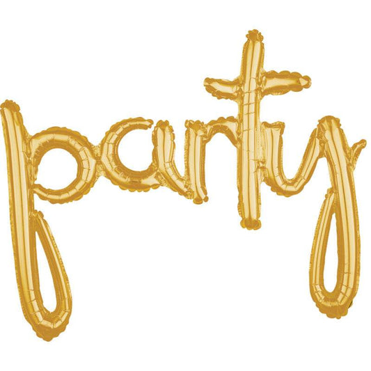 Party Script Phrase Gold - Eternity Party Express