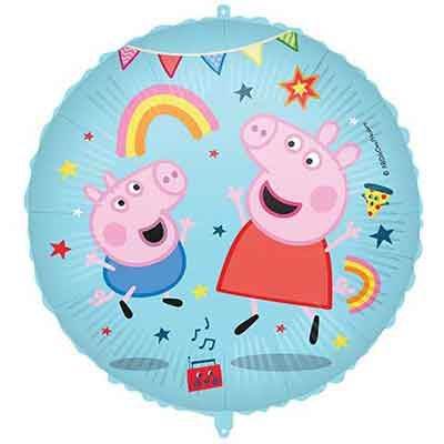 Peppa Pig Messy Play Foil Balloon - Eternity Party Express