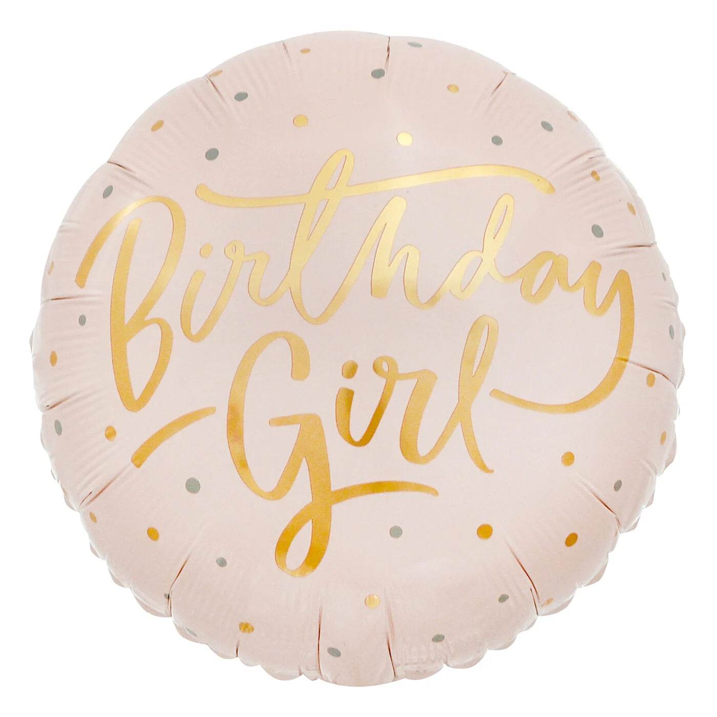 Pink & Gold Birthday Girl Foil Balloon - Eternity Party Express