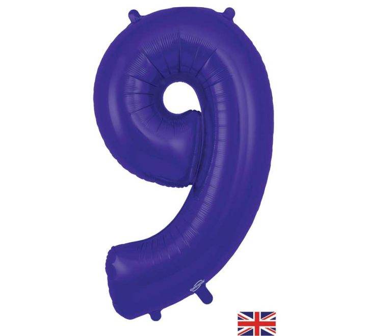 Purple Giant Helium Numbers - Eternity Party Express