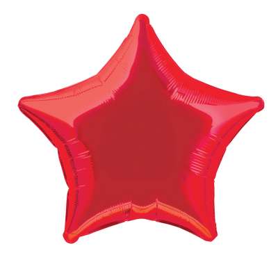 Red Foil Star Balloon