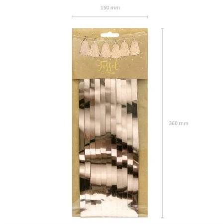 Rose Gold Foil Tassel Garland - Eternity Party Express