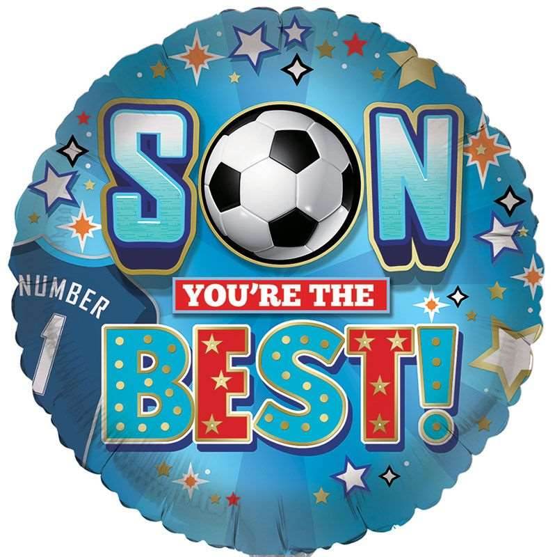 Son You're The Best Foil Balloon - Eternity Party Express